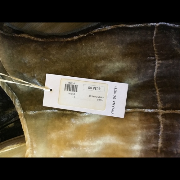 NWT Viviana Uchitel Ombré Dress Sz 3 - Picture 4 of 4